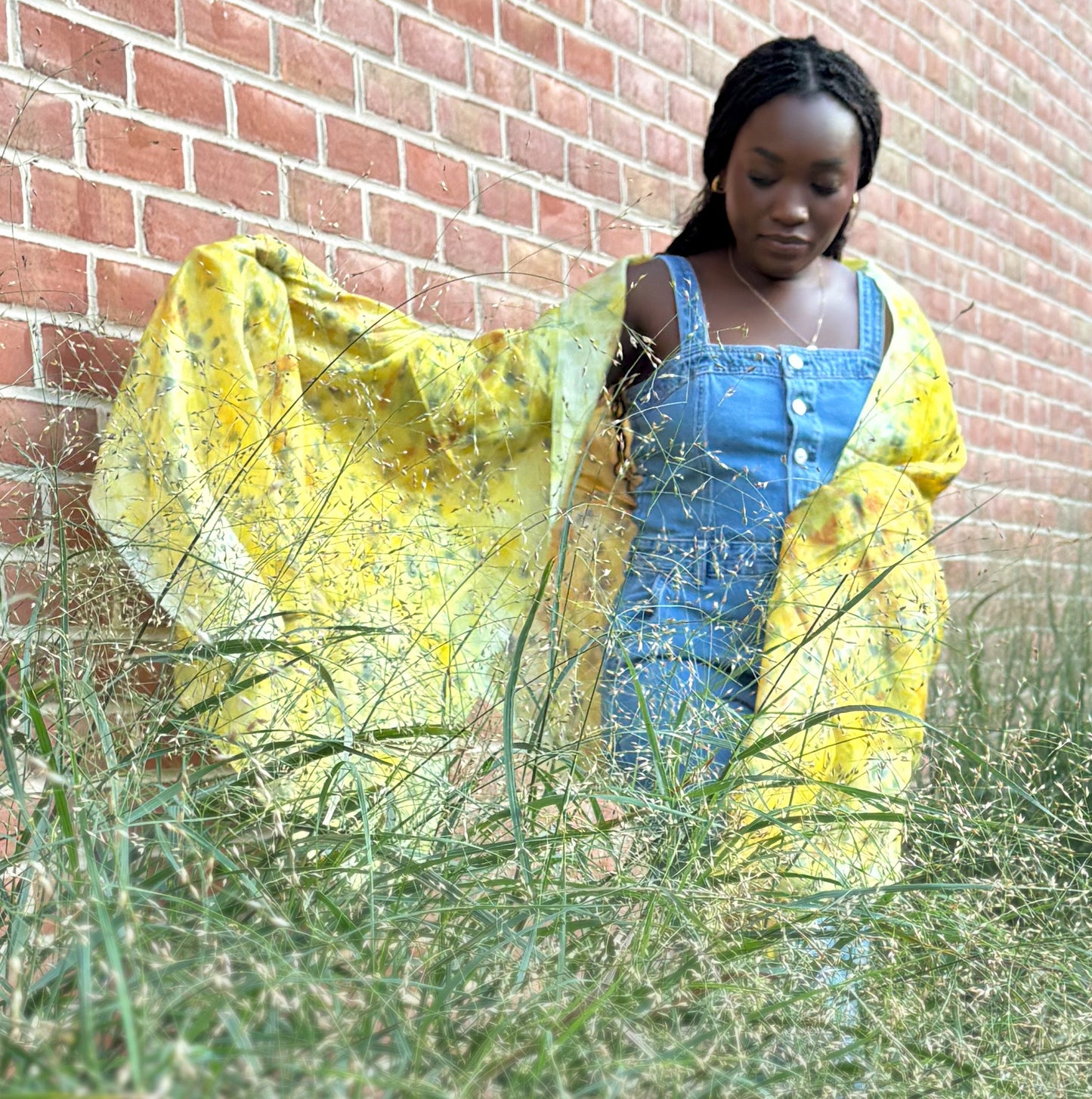 Butterfly Pea Flower Scarf